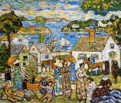 Porto del New England da Maurice Brazil Prendergast